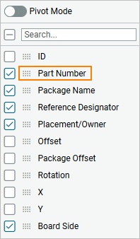 The Column toolbox